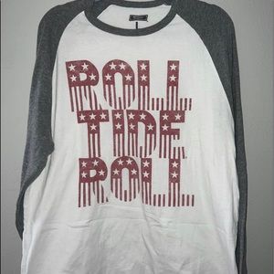 Tailgate University of Alabama Roll Tide Roll Baseball Tee